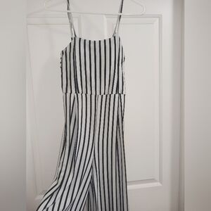Striped jumpsuit